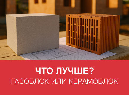 Газоблоки или керамоблоки: сравнение для строительства дома в Псковской области